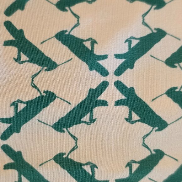 🔴Charlotte Taylor Women Dress Novality Grass Hopper Pattern Green‎ and yellow 2 - Picture 9 of 17